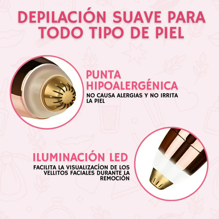 Lápiz Depilador de Cejas de Alta Precisión